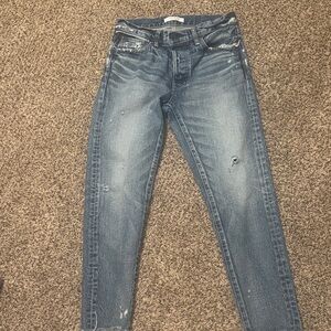 Women’s Moussy Distressed Skinny Jeans sz 25